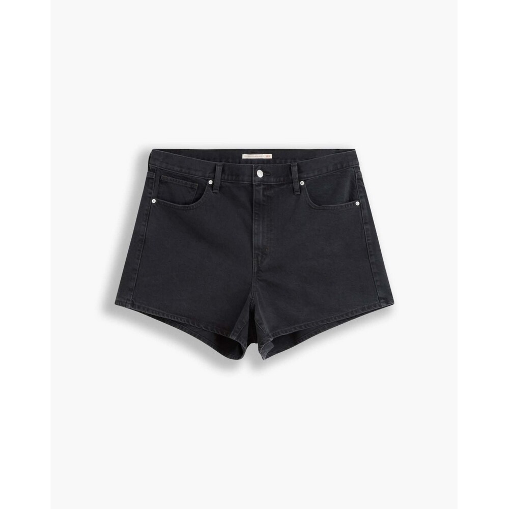 Levi's Black High Waisted Mom Shorts, 5 pocket style, size 31